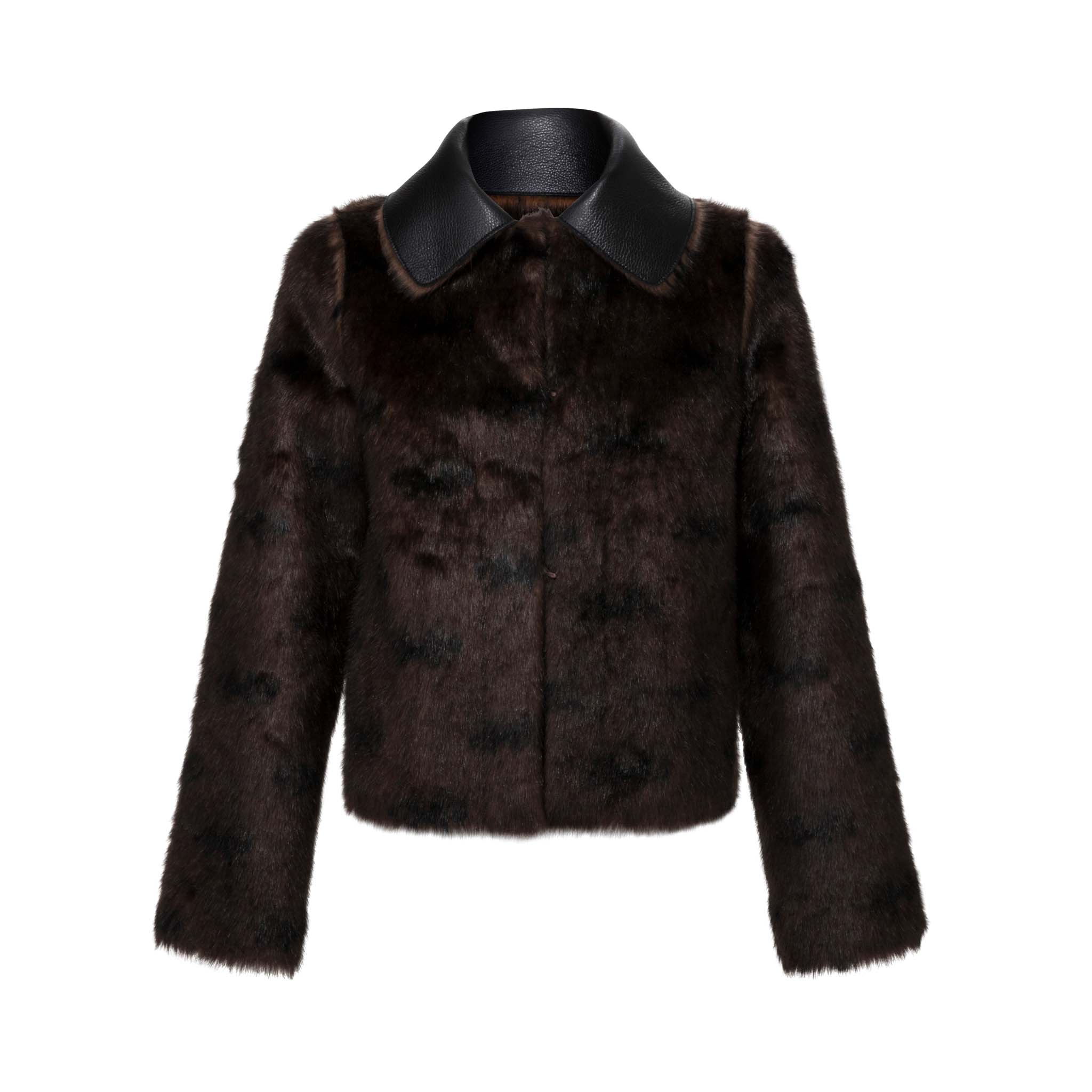 Rosen Kreuz REVERSIBLE FUR BLOUSON Rosen Faux Kreuz ジャケットの 